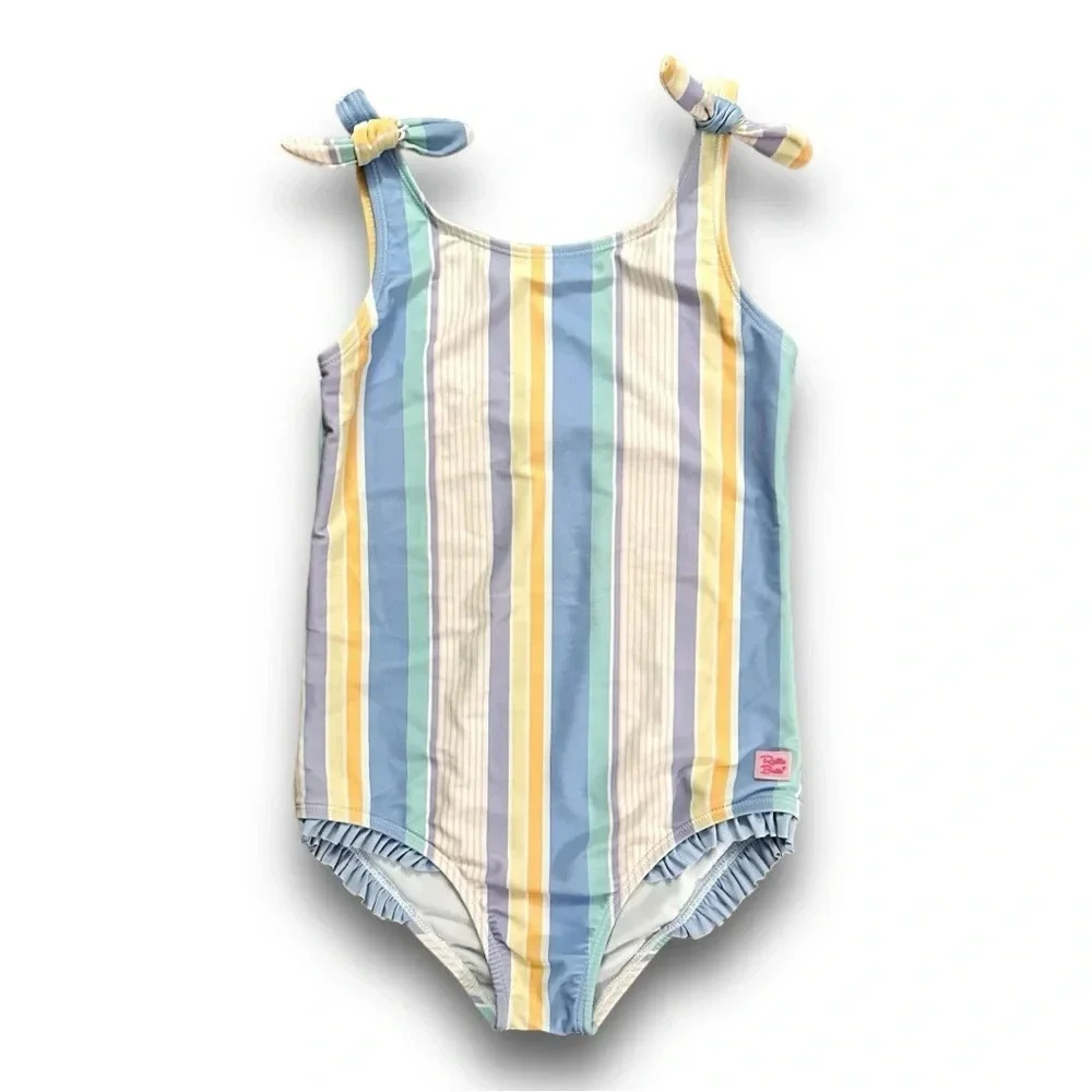 Ruffle Butts | Tie Shoulder One Piece Swimsuit (10)